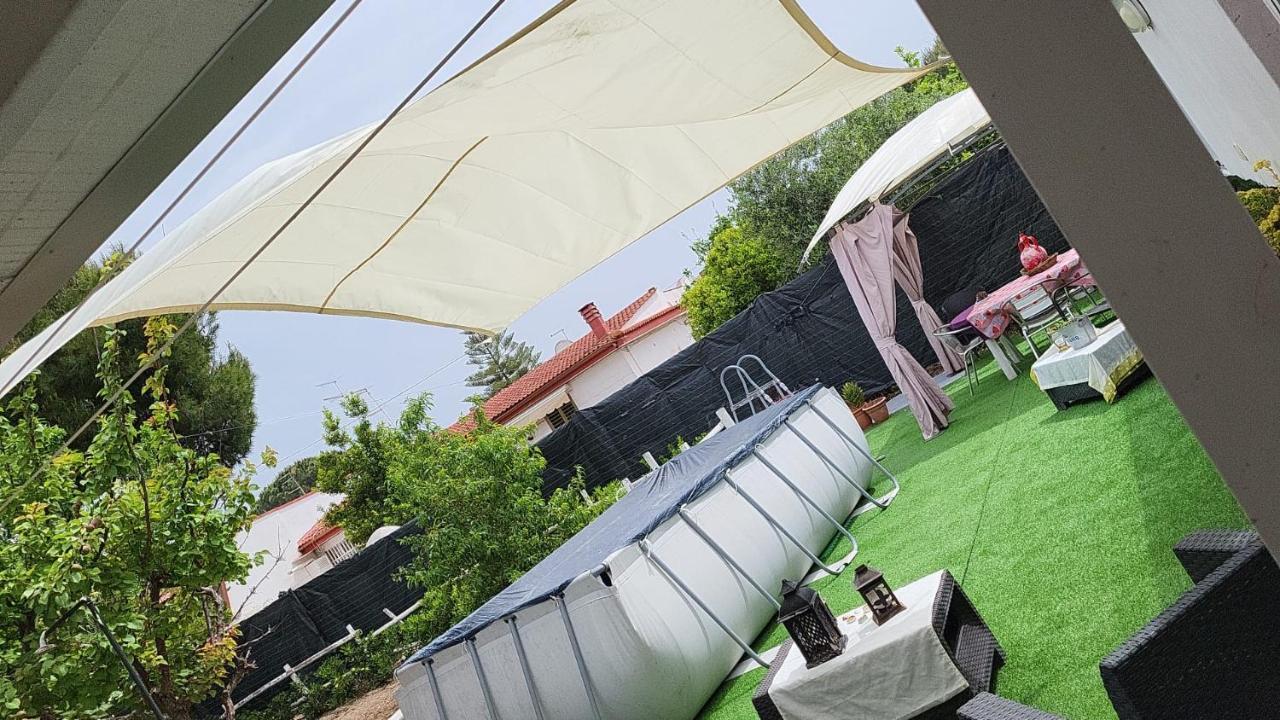 Villa Mina Con Vasca Idromassaggio Taranto Bagian luar foto